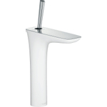 Hansgrohe PuraVida wastafelkraan inclusief ComfortZone 200 inclusief push open garnituur wit chroom 0605511