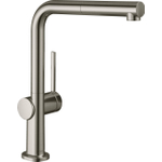 Hansgrohe Talis 1-gr keukenmkr 270 uittrekb uitloop sBox rvs-look SW528855
