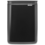 Brabantia Bo Prullenbak - 4 liter - kunststof binnenemmer - zwart mat SW1009824