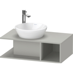 Duravit D-Neo wastafelonderkast 80x26x48cm Betongrijs Mat SW641464