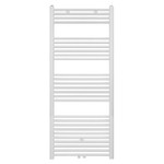Belrad Handdoekradiator - middenaansluiting - 1600X600mm - 828 Watt - Wit Mat Geborsteld SW1152393