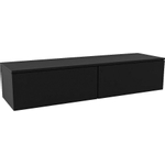 MONDIAZ ALAN MODULE Wastafelonderkast - 140x45x30cm - 2 lades - push to open - MDF - Urban mat SW523780