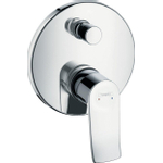 Hansgrohe Metris afbouwdeel voor inbouw badkraan met omstel chroom 0450940