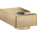 Hansgrohe Porter E wandhouder metaal, m. vaste bevestigingspositie brushed bronze SW358903