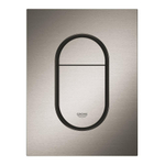 GROHE Arena cosmopolitan S-size drukplaat hard graphite geborsteld SW242242