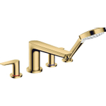 Hansgrohe Talis E afbouwdeel v. 4-gats badrandkraan v. inbouwdeel 13244180 polished gold SW490365