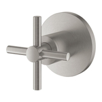 Grohe Atrio Inbouwthermostaat - 1 knop - stopkraan - met kruisgreep - supersteel SW225065