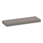 BRAUER Creek topblad vrijhangend - 140x50x10cm - mat taupe SW721135