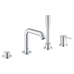 GROHE Essence badrandcombinatie - met omstel - inclusief staafhanddouche - chroom SW701293