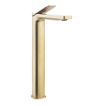 Crosswater Glide II Wastafelkraan opbouw - hoog - hendel - geborsteld messing SW648377