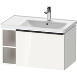 Duravit D-Neo wastafelonderkast 78.4x44x45.2cm 1 lade met softclose wit Hoogglans SW641108