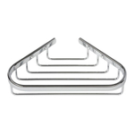 Geesa Basket Douchemand hoek 22cm Chroom GA39904