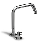 Clou Kaldur kranen chroom wastafel mengkraan links SW161927