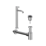 IVY Fonteinset - opbouw - verhoogd - always open plug - Chroom SW1031682