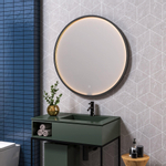 HR Badmeubelen Ghost Round spiegel 60x60cm dimbaar LED met verwarming SW997236