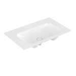 Villeroy & boch Finion meubelwastafel 80x50 zonder kraangat zonder overloop stone white Ceramic+ stone white SW209394