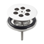 Clou Wash Me plug voor siliconen waterstop rvs Chroom SW9441