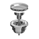 INK Stop&Go Afvoerplug klikwaste Chroom SW351111