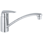 GROHE Eurodisc Keukenkraan - laag - draaibare uitloop - chroom 0437010