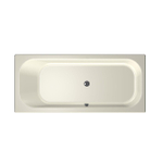 Xenz Aruba ligbad - 170x75cm - met overloop - zonder afvoer - Acryl Pergamon SW102879