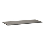 BRAUER Vulcanic topblad - 120x46x2cm - zonder kraangat - natuursteen - basalt antraciet SW16904