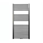 Sanicare design radiator midden aansluiting recht 120 x 60 cm. Gun metal SW1000678