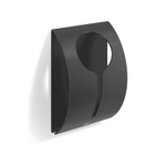 Zack Peco handdoekhouder - zelfklevend - zwart SW1159372