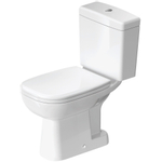 Duravit D-code duobloccloset met spoelrand diepspoel AO wit 0315137