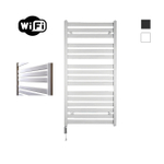 Sanicare HVW - Moda electrische WifiRadiator - 120x60cm - mat wit met thermostaat wit - linksonder SW1185681