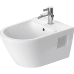 DuravitD-Neowandbidet m. kraangat m. overloop37x54x27cmm. WGwit SW640395