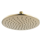 Wiesbaden Caral hoofddouche rond 25 x 0,8 cm geborsteld messing SW647697