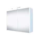 Best Design Happy spiegelkast 80x60cm met verlichting MDF wit SW280006
