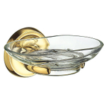 Smedbo Villa Zeepschaal - 13x7x11cm - wandmontage - messing SW421721