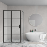 Aqua Vista Triple Front 89x200 cm, DOUCHEBAKMAAT SW969937