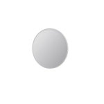 INK SP15 Spiegel - 80x4x80cm - rond - verzonken in aluminium kader - aluminium wit mat SW416767