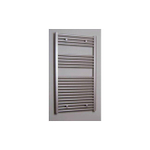 Sanicare recht designradiator recht 111.8 x 45cm inox look SW378