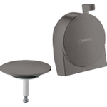 Hansgrohe Exafill Exafill S afbouwdeel v. badafvoer-, overloop- en vulcombinatie brushed black chroom SW297561