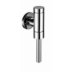 Schell Schellomat Basic urinoirspoeler 1/2 opbouw met pijpje met stopkraan chroom 0440200