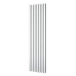 Plieger Siena designradiator verticaal dubbel 1800x462mm 1564W antraciet metallic 7253198
