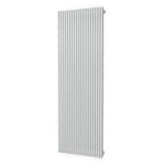 Plieger Antika Retto designradiator verticaal middenaansluiting 1800x595mm 1753W wit structuur 7253217