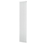 Plieger Siena designradiator verticaal enkel 1800x318mm 766W wit 7253140