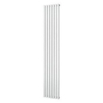 Plieger Siena designradiator verticaal enkel 1800x318mm 766W zandsteen 7253164