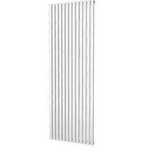 Plieger Siena designradiator verticaal enkel 1800x606mm 1422W antraciet metallic 7253196