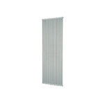 Plieger Venezia M designradiator enkel verticaal met middenaansluiting 1970x532mm 1417W wit 7253069