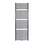 Rosani Polo Designradiator - 40x8x170cm - middenaansluiting - 654 watt - zwart mat SW460650