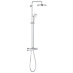 GROHE Tempesta Cosmopolitan Regendoucheset Opbouw - aquadimmer - hoofddouche 21cm - handdouche 10cm - chroom SW108122