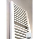 Vasco Prado HX designradiator 600x1010mm 623W grijs wit (M303) 7242526