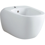 Geberit Citterio wandbidet met overloop met keratect wit SW297217