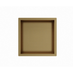 Fortifura Galeria Inbouwnis - 30x30x10cm - Geborsteld Messing PVD (Goud) SW891052