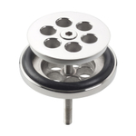 Clou Wash Me plug voor siliconen waterstop rvs Chroom SW9451